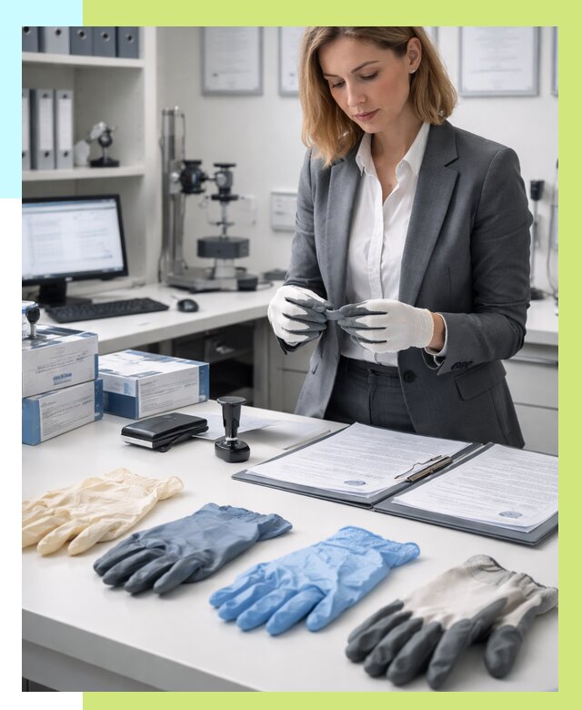 Сертификация перчаток в Симферополе от 8829 р. | Алешин-Сим