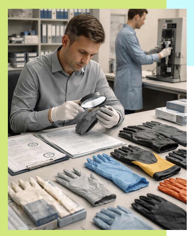 Сертификация перчаток и средств защиты продукции в Симферополе