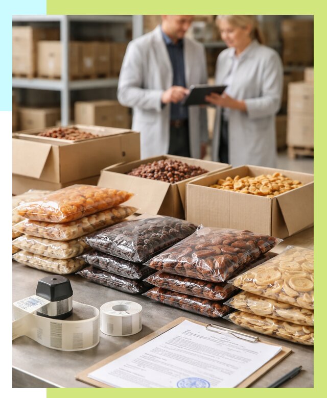 Сертификация сухофруктов в Симферополе от 12464 р. | Алешин-Сим под ключ