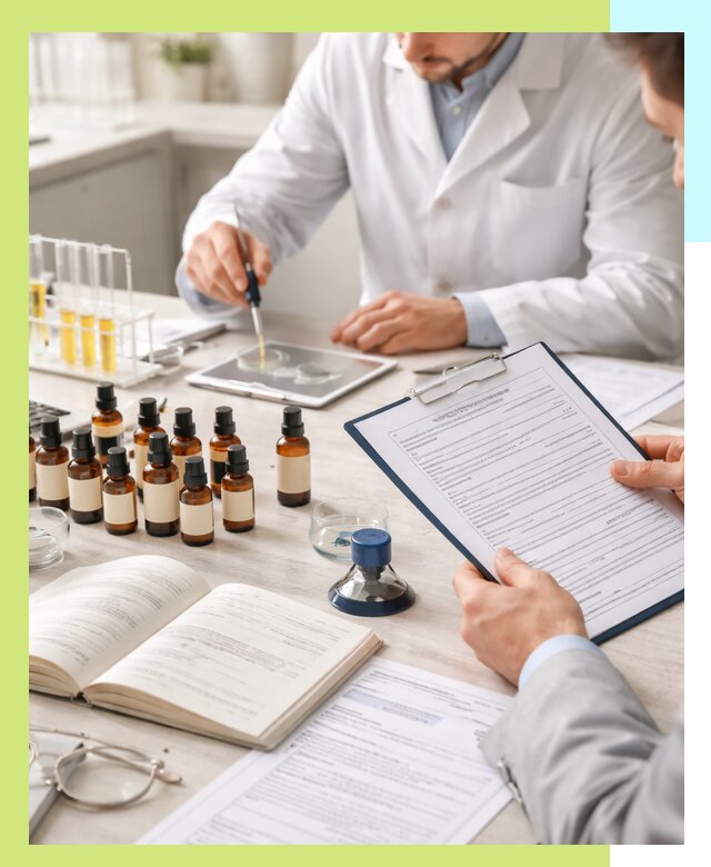 Сертификация эфирных масел и документация качества в Симферополе