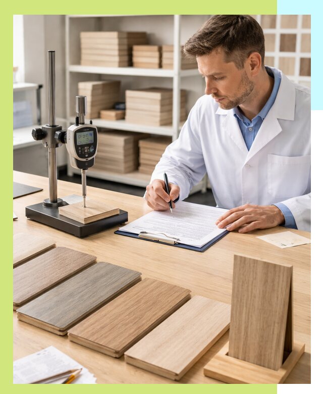 Сертификация ламината с испытаниями и оформлением документов в Симферополе