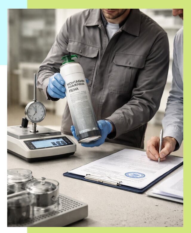 Сертификация монтажной пены в Симферополе от 15581 р. | Алешин-Сим