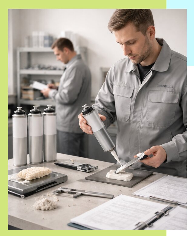 Сертификация монтажной пены и соответствие стандартам в Симферополе