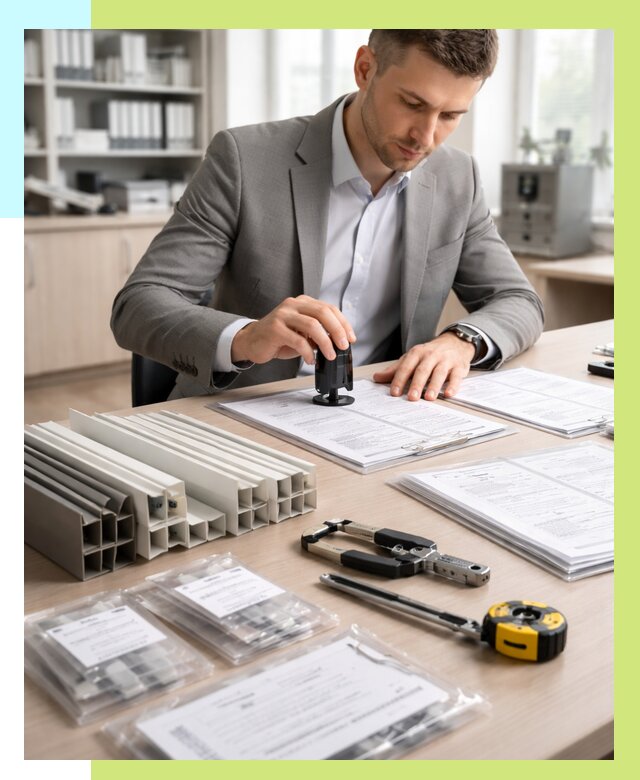 Сертификация ПВХ продукции в Симферополе от 8829 р., Алешин-Сим