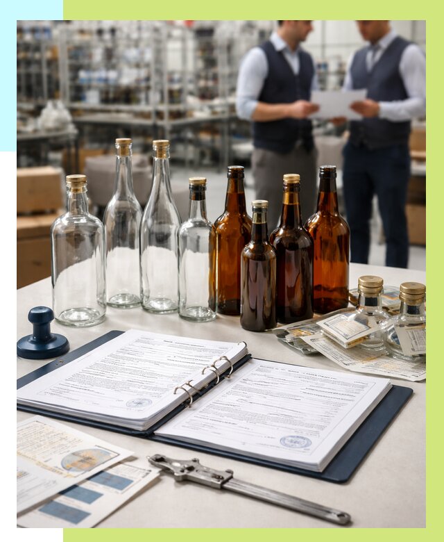 Сертификация стеклянных бутылок в Симферополе от 25968 р. | Алешин-Сим