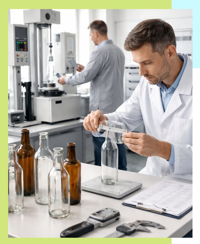 Сертификация стеклянных бутылок и сопутствующей упаковки в Симферополе