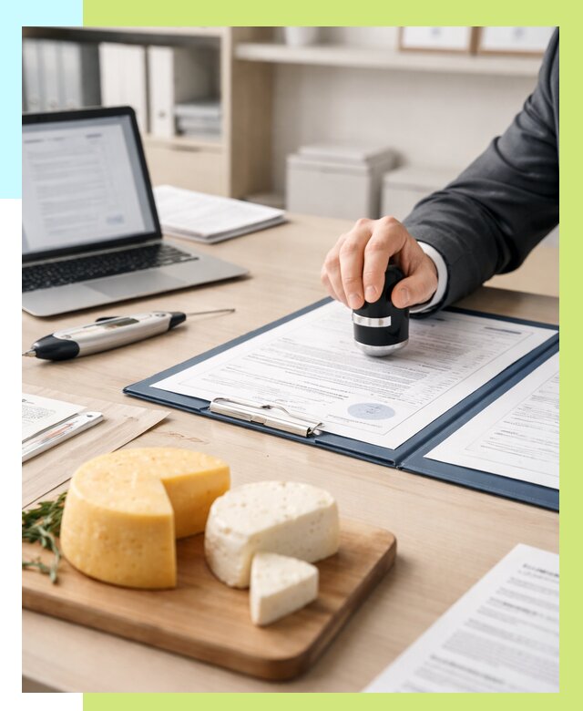 Сертификация сыров в Симферополе от 15581 р | Сертификат на сыр Алешин-Сим