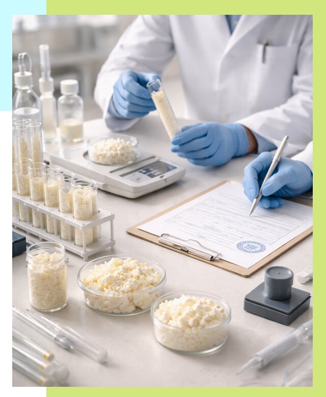 Сертификация творога в Симферополе от 12464 р. под ключ | Алешин-Сим