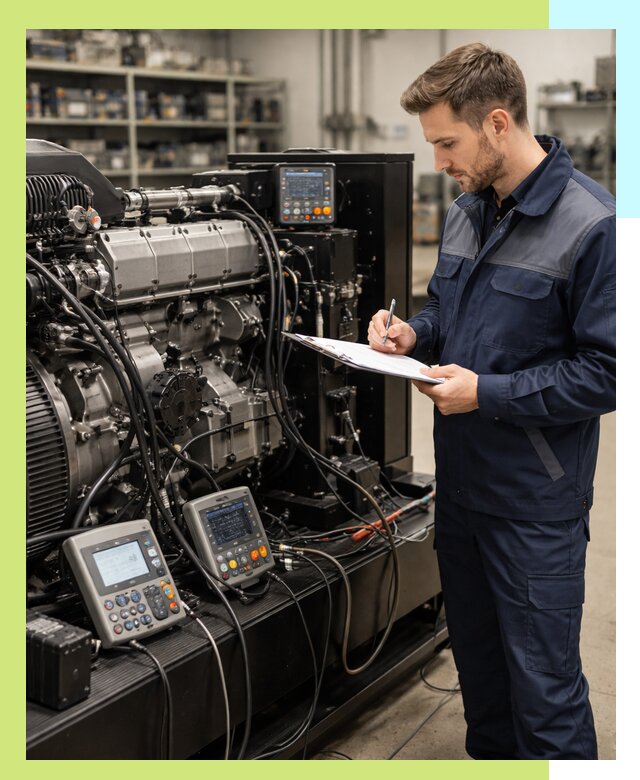 Сертификация дизельных генераторов и их оборудования в Симферополе