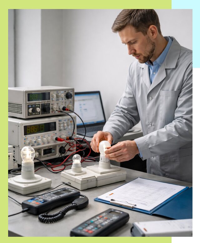 Сертификация ламп и светильников в Симферополе по нормативам