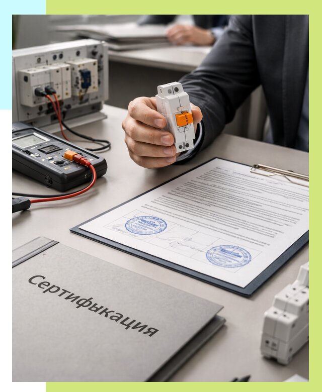 Сертификация выключателей под ключ в Симферополе от 15581 р. | Алешин-Сим