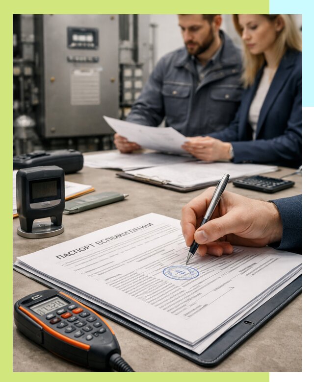 Оформление паспорта эксплуатации оборудования в Симферополе