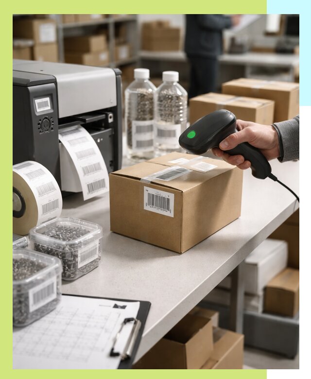 Штрихкодирование продукции и маркировка для продажи в Симферополе