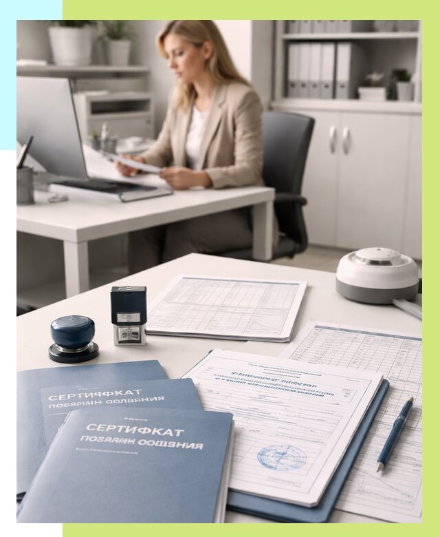 Сертификаты пожарной безопасности в Симферополе от 15581 р. | Алешин-Сим