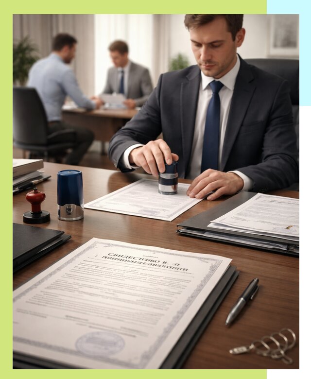 Оформление свидетельства о государственной регистрации в Симферополе