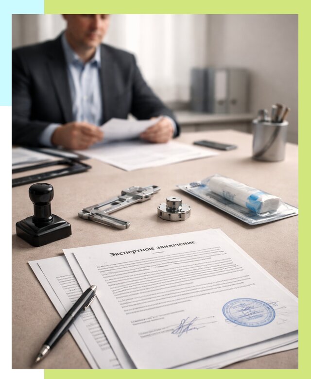 Экспертное заключение на продукцию в Симферополе от 8829 р. | Алешин-Сим