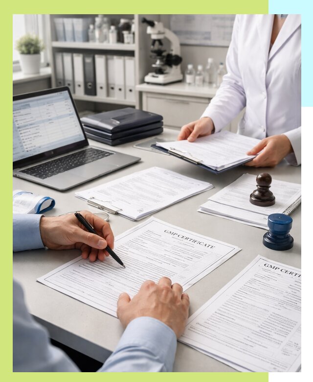 Оформление сертификата GMP в Симферополе для фармпроизводства