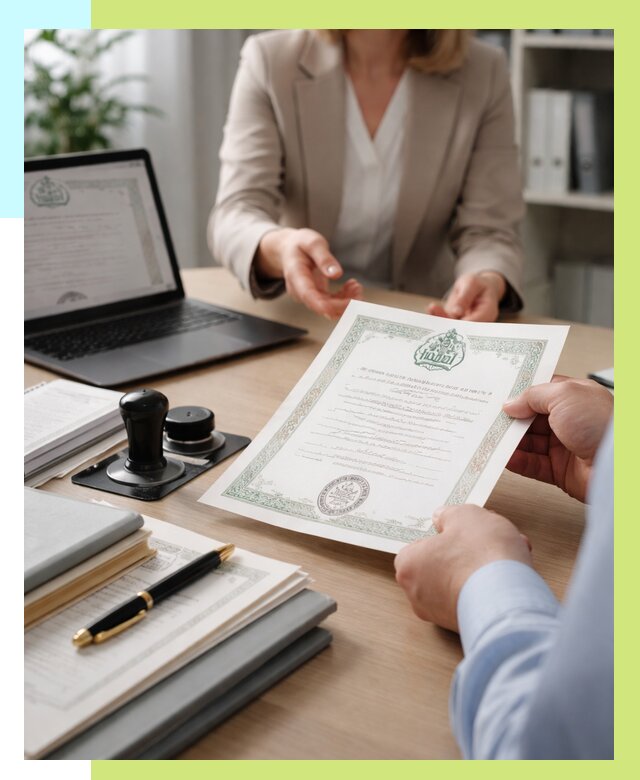 Халяль сертификат в Симферополе, получить от 15581 р. | Алешин-Сим