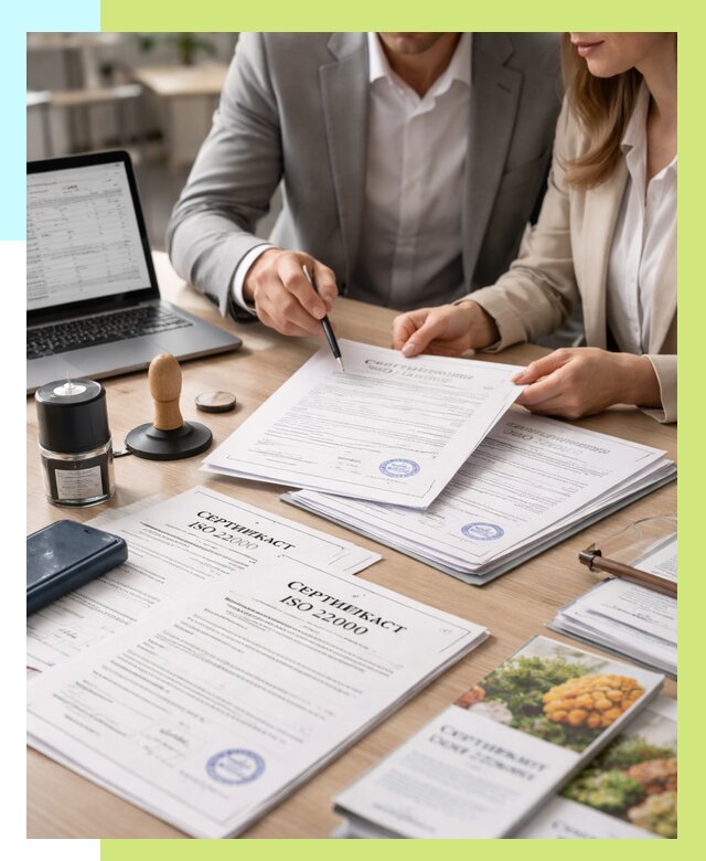 Сертификат ISO 22000 в Симферополе от 41548 р. под ключ | Алешин-Сим