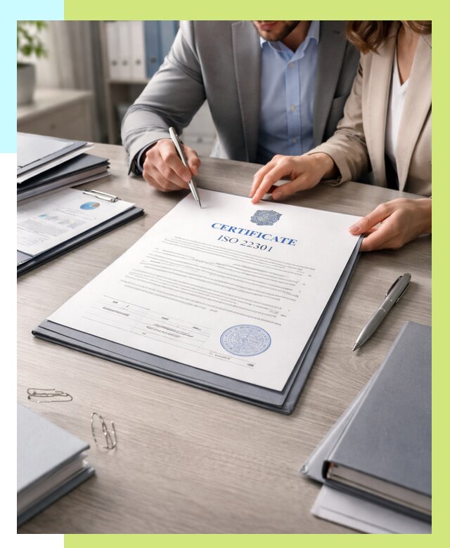 Сертификат ISO 22301 в Симферополе от 46742 р. | Алешин-Сим срочно