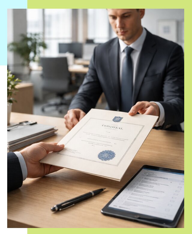 Сертификат ISO 30301 в Симферополе от 36355 р. | Алешин-Сим - под ключ