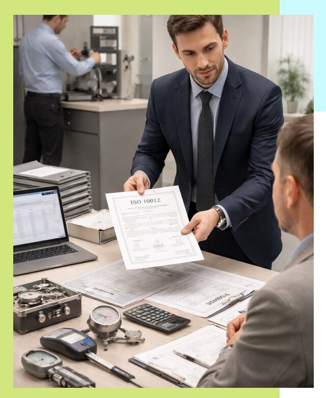 Выдача сертификата ISO 10012 по требованиям метрологии в Симферополе