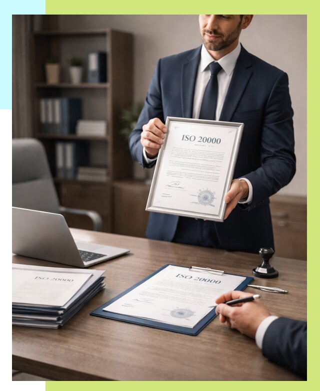 Сертификат ISO 20000 в Симферополе под ключ от 124644 р., Алешин-Сим