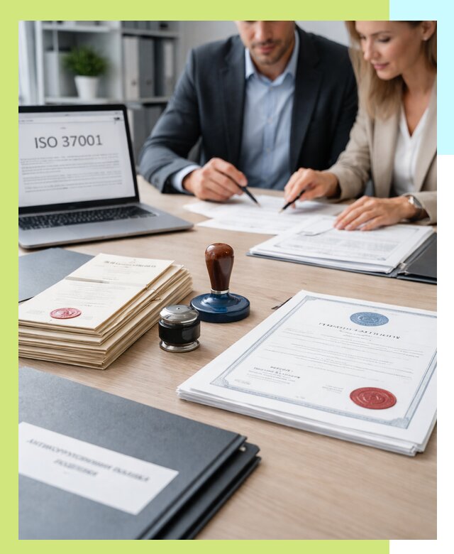 Получение сертификата ISO 37001 по системе борьбы с коррупцией в Симферополе