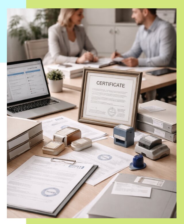 Сертификация компании в Симферополе от 46742 р. | Алешин-Сим — заказ